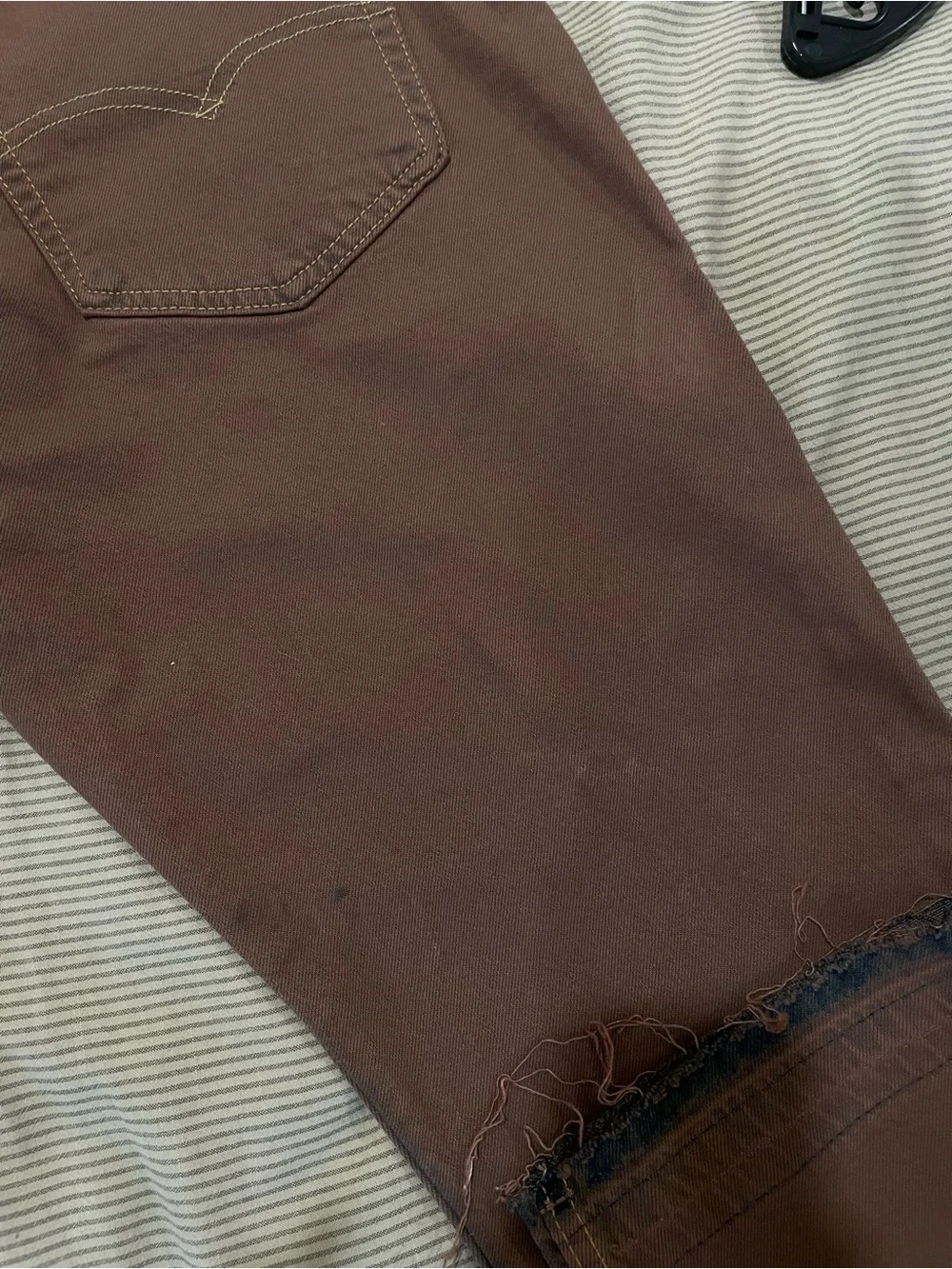 Levi's Brown Slim Taper Men’s Jeans 36 x 34